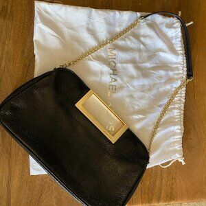 Michael Kors Berkley Black Leather Handbag